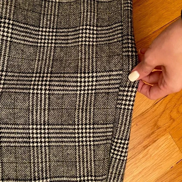 Zara high waisted white and black pants - Picture 3 of 7